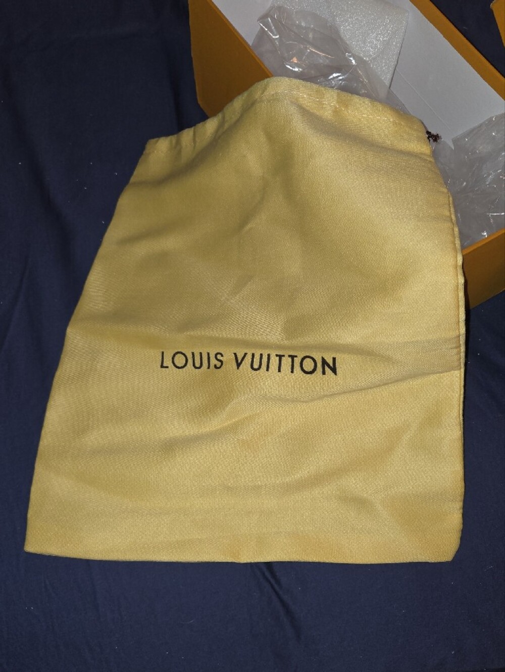 Luxury Designer Packaging Set - Gucci & Louis Vuitton Dust Bag and Shoe Boxes - Picture 7 of 15